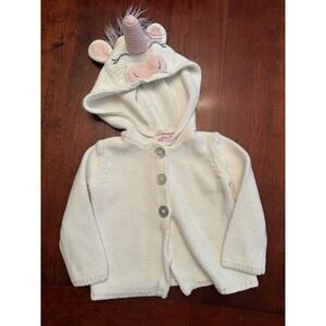 Maggie and Zoe Unicorn Sweater Size 12‎ Months